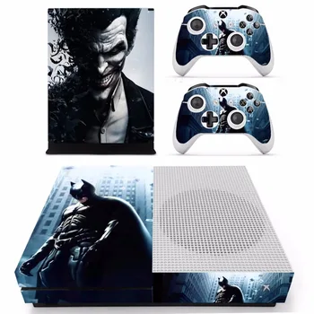 Joker Harley Quinn Batman Pokožky Nálepky Odtlačkový Pre Microsoft Xbox Jeden S Konzoly a 2 Radiče Pre Xbox Jeden Slim Pokožky Nálepky