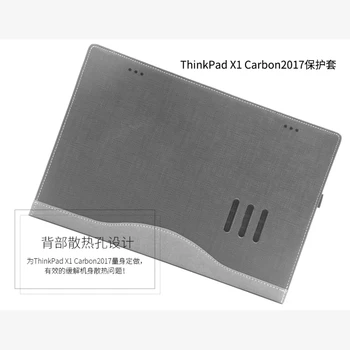 PU Kožené puzdro Pre Lenovo ThinkPad X1 Carbon 2018 2017 14 Palcový Kreatívny Dizajn Laptop Taška pre Notebook Ochranné Puzdro Darček