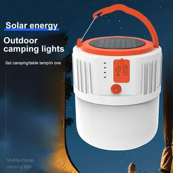 Multi-funkčné Outdoorové 24led Camping Slnečné Svetlo Nabíjania cez USB Núdzové Prenosné Svetlo Camping Lampa USB Nabíjateľné Camping