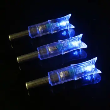 Linkboy Automaticky Osvetlené Luk String Aktivuje LED Osvetlené Nock ID7.6 mm OD8.8 mm Kuše Šípky Príslušenstvo Streľba Poľovníckych