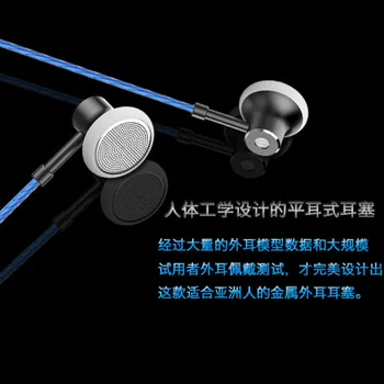 Svetlá výška MS16 Vlastné Slúchadlá s Mikrofónom Športové Bežecké Hudby HIFI Slúchadlá Slúchadlá Stereo Bass Slúchadlá pre Phone 7 8 X xiao