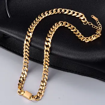 SOMMAR Hot Predaj Zlatá farba Kamarátku prívesok Studené studeným vetrom ťažký priemysel golier Populárne Módne Luxusné Šperky