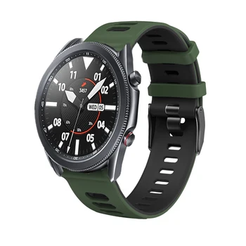 20/22 mm Silikónové Športové hodinky Pre Samsung Galaxy Watch3 41mm Smart Watchband Náramok Hodiniek Popruh pre Samsung Galaxy Sledujte 3 45mm