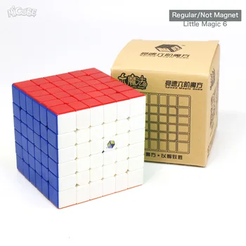 6x6x6 Magnetické Cube Yuxin Málo Magic M 6x6 Kocka Magnetické & Regualrl Stickerless Magnet Cubo Magico M Deti Deti Hračky Darček