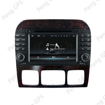 CD Prehrávač DVD Pre Mercedes Benz S W220 1998-2005 Android Rádio Multimediálny Dotykový displej GPS Navigácie Headunit Stereo Carplay PX5