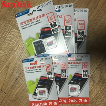 Pôvodné sandisk trieda 10 micro sd karty td karta 16 gb, 32 gb, 64 gb, 128 gb 80 pamäťovej karte telefónu MB S a pc tablet notebook