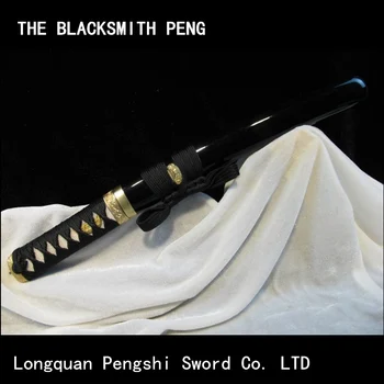 Japonský Medi Tanto Pre Samuraj meč katana dragon čepeľ Longquan Čínske meče, zbrane/nôž/dao jian/real/ninja