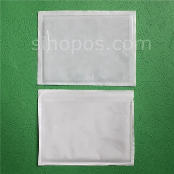 Adhesive Vinyl Puzdro, A5 A4 tag PVC obálky samolepiace prihlásiť držiteľ vstupenky rukávy plastové cena karty štítok typový štítok vrecká