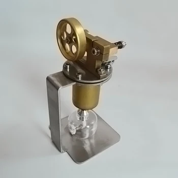 Stirling parný rušeň model Mini medený kotol malý parný rušeň model Fyzikálneho experimentu Hračka darček