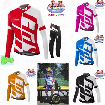 Nové 2020 Ineos Pro Cyklistické Oblečenie Priedušná Deti Long Sleeve Jersey Nastaviť Športové Deti, Požičovňa Bicyklov Maillot Ciclismo