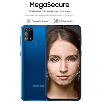 Globálna Verzia Samsung Galaxy M31 M315F/DSN Mobilný Telefón 6GB 128GB OctaCore 6.4