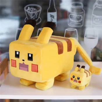 Pokémon Pikachu Genie Korytnačka Pixel Oblečenie pre Bábiky 27 cm Batoh Prívesok 13 cm