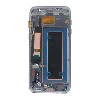Pôvodné Super AMOLED S7 Okraj LCD Samsung Galaxy S7Edge G935 G935F SM-G935F Displej Dotykový Displej Digitalizátorom. S mŕtve pixely