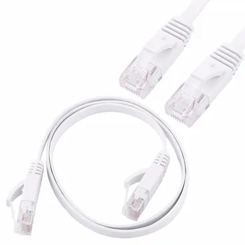 VLIFE 3 Farby 8M/10M/15M RJ45 CAT6 Ethernet Siete Plochý Kábel siete LAN UTP Patch Router Káble