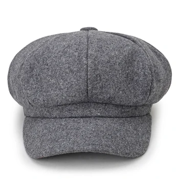 2019 nové vlnené farbou beret módne vonkajšie bavlna klobúk jeseň a v zime, vetru klobúky mužov a žien univerzálny čiapky