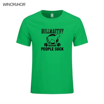 Bullmastiff Psa T-shirt Mužov 2020 Lete Bežné Krátke Rukáv Tričko Bavlna Milovník Zvierat Zábavné Vytlačené T Shirt Pánske Oblečenie