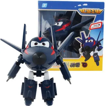 Veľký!Najnovšie ABS Super Krídla Deformácie Lietadlo Robot Akčné Figúrky Super Krídlo Transformácie hračky pre deti darček Brinquedos