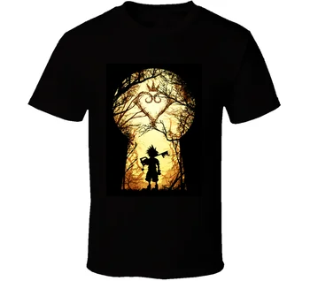 Nové Sora Kráľovstvo Srdce pánske T-Shirt Veľkosť S-2Xl Letné Štýl Tee Tričko
