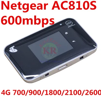 Staré a použité odomknutý netgear ac810 4g smerovač wi-fi 4g wifi dongle lte Bezdrôtový Aircard 810S LTE, wifi router sim karty