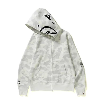 Bape Hoodies Bežné Svetelné Fleece Kapucňou Pár Oblečenie Mikina Streetwear Harajuku Muži Móda 2020