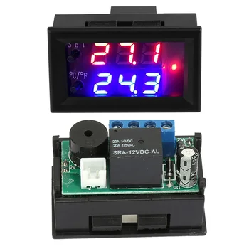 Digitálny Displej Mikropočítačový Termostat Regulátor Teploty Switch S Snímača DC12V Podporuje Vysoká Teplota Ochrany