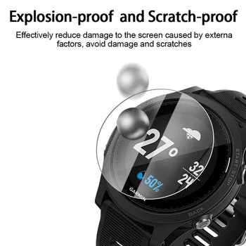 10 Ks 9H Premium Tvrdeného Skla Pre Garmin Predchodcu 735 735XT 35 45 45S Approccio S62 Smartwatch Screen Protector Film