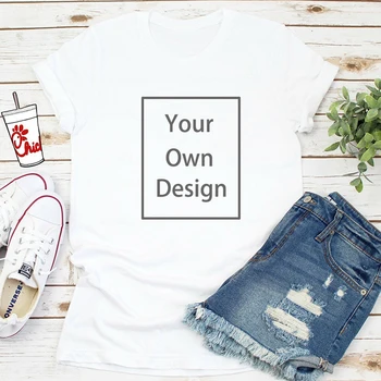 Vlastný Dizajn Vlastné T-shirt Mužov a Žien T-shirt