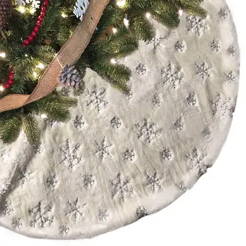 Vianočný Stromček Sukne 90 cm 120 cm Vianočný Stromček Nohy Koberec Strom Sukne Mat Pod Stromčekom Vianočné Dekorácie Pre Domov Snowflak