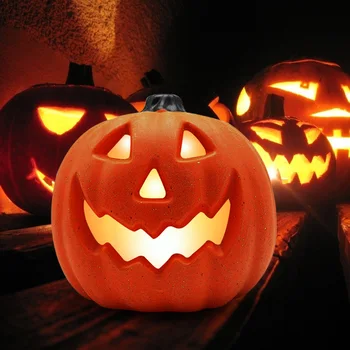 Halloween Tekvica LED Nočné Svetlo Dekorácie, Lampy, Tvorivé Svietidla Domov Rekvizity Tekvica Bar Party Dekorácie Lampara Domova