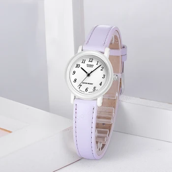 Casio hodinky ženy nepremokavé jednoduché a móda Móda Bežné Quartz Hodinky Hodiny Žena Bežné Kožené Relogio Feminino LQ-139