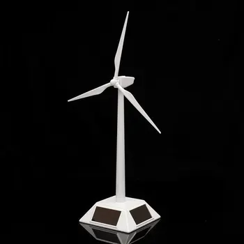 1pcs slnečný Vietor Generátor Model a Výstava Stojí veterný Mlyn Vzdelávacie montážna sada Ploche Dekorácie