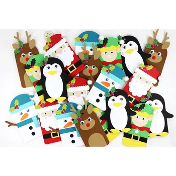 Vianoce Rodina Zíde! Rezanie kovov Zomrie Vianoce Jeleň Snehuliaci Santa Penguin Elf Die-Cut Pre Karty, Takže DIY Nové 2019 Remesiel Karty