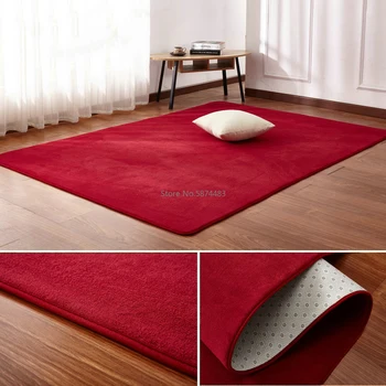 160x200cm Krátke vlasy coral zamatový koberec obývacia izba rohože konferenčný stolík mat spálňa deka posteľ koberec rohože dvere vankúš