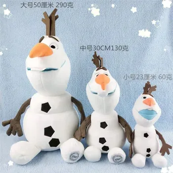 Disney Mrazené 2 Snehu poklad bábika plyšové hračky 23 cm/30 cm/50 cm Olaf Plyšový snehuliak bábkové bábika detí Nový Rok Vianočný darček