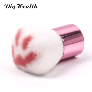 Dighealth Kolo Foundation Make-Up Štetec Roztomilé Mačacie Pazúry Prenosné Kozmetický Štetec Face Powder Blush Žena, Make-Up Štetce Na Tvár