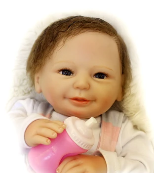 Dollmai 50 cm realistické realisticky reborn baby doll bebes reborn bábiky hranie, hračky pre deti Vianočný Darček mäkké silikónové bábiky