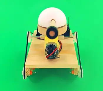 DIY technológie malých výrobných cisternové vozidlo vedecké experimentálne materiálu, montáž modelu vzdelávacích hračiek