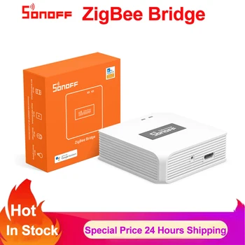 SONOFF Zigbee Most Smart Home Diaľkové Ovládanie ZigBee a Wi-Fi Zariadenia na eWeLink APP Zigbee Hub Pracuje s Alexa Domovská stránka Google