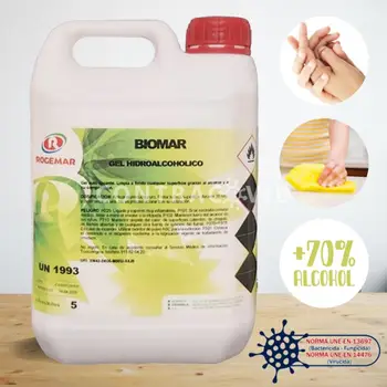 BIOMAR hydroalcoholic GÉL hand sanitizer nádoby 5L