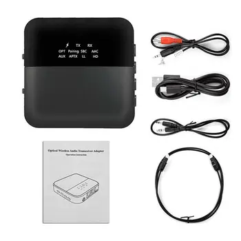 SONRU Bluetooth 5.0 Audio Adaptér Bluetooth Vysielač, Prijímač pre TV Prenosné Stereo Systém Bezdrôtového Adaptéra