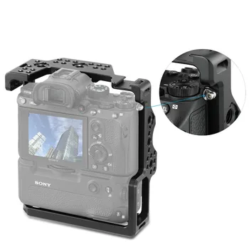 SmallRig A73 Fotoaparát Klietka pre Sony A7R III / A7M3 / A7 III s VG-C3EM Vertikálny Grip 2176
