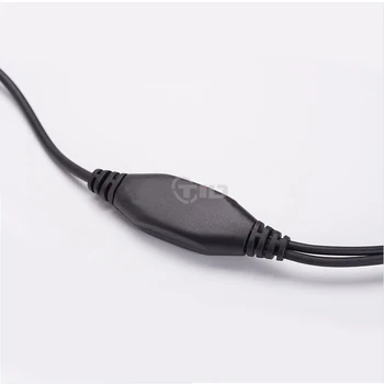 BaoFeng walkie talkie Headset Príslušenstvo Rozšíriteľný hrdla mikrofón slúchadlá s Mikrofónom TK port Mic PPT Slúchadlo
