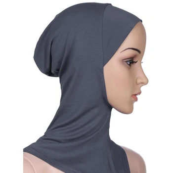 Žena Nastaviteľné Super Pružnosť Mäkké Modálne Materiál Moslimských Hidžáb Priedušná Absorpciu Potu Anti Citlivé Samostatné Balenie
