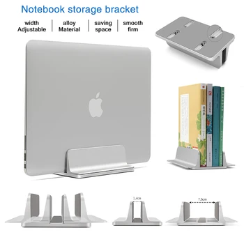 Zliatiny Stojí Stôl Laptop Stand Skladovanie Nastaviteľné Knihy Tablet Notebook Držiak Pre Macbook Pro Air DELL iPad Notebook Príslušenstvo