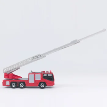 Takara Tomy Tomica Č. 108 Hino Leteckých Rebrík Požiaru Truck Mierke 1:139 Diecast Model Detí, Hračky