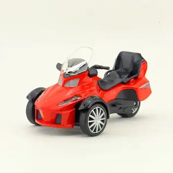 Doprava Zadarmo/Diecast Toy Model/Bombardier Trojkolka Motocykel, Auto/Pull Back/Sound & Light/Vzdelávacie Kolekcia/Darček Pre Dieťa