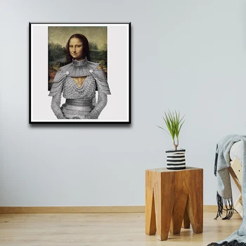 Minimalistický Mona Lisa Vytlačí Na Stenu Obrázky Domov Steny V Obývacej Izbe Obrázky Pre Obývacia Izba Dekor Spálňa Detská Dekorácia