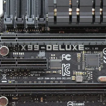 Pre ASUS X99-DELUXE x99 x99m doske Ploche LGA 2011-3 DDR4 USB 3.0, PCI-E 3.0 ATX Podporuje I7 5960X PC Doska