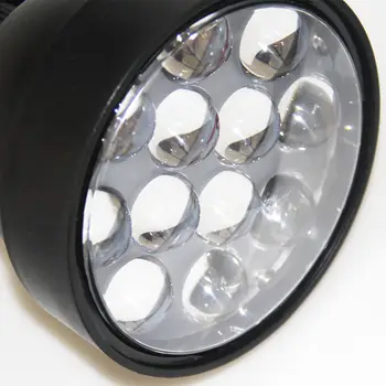 Ultra Svetlé 5400LM LED Lov Lampa USA Dovezené CREE XPG 5W*12PCS LED vám dáva oheň De Caza 150mm 12V LED Lov Pozornosti Trvanlivé