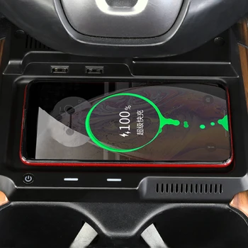 Na Honda CRV CR-V roku 2017 2018 2019 10w auto QI bezdrôtové nabíjanie telefónu nabíjačka nabíja telefón držiak na príslušenstvo pre iPhone, 8 X